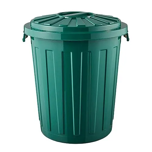 keeeper Maxi-Tonne mit Deckel, Procyclen, 23 l, 36 x 36 x 42 cm, Mats Eco Line, Eco-Grün