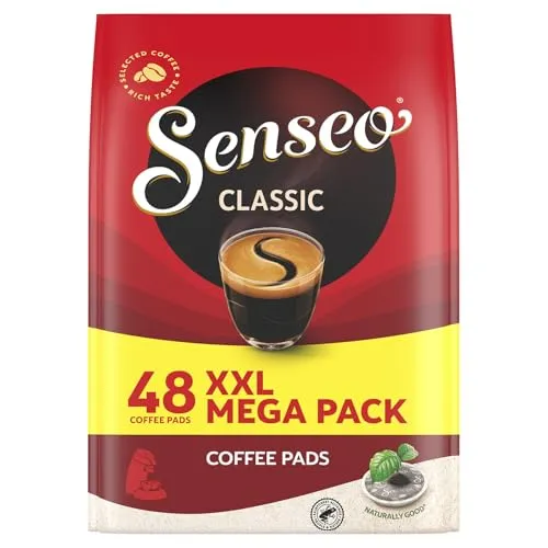 Senseo Kaffeepads Classic / Klassisch, Intensiver und Vollmundiger Geschmack, Kaffee, 48 Pads