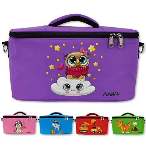 PUNALU Aufbewahrungstasche für Toniebox - Praktische Aufbewahrungstasche für die Toniebox, ideal für Reisen und Abenteuer. Mit kindgerechten Motiven bleibt alles ordentlich und sicher verstaut.
