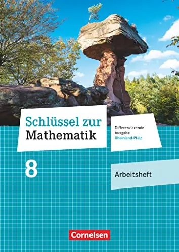 Schlüssel zur Mathematik - Differenzierende Ausgabe Rheinland-Pfalz - 8. Schuljahr: Arbeitsheft mit Online-Lösungen