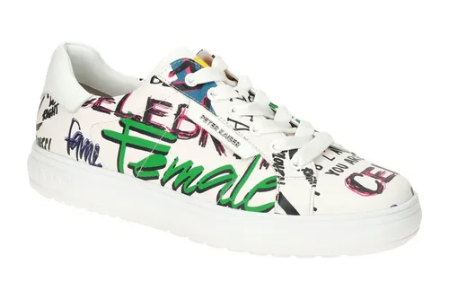 Peter Kaiser Damen Sneaker 9-73740-44 in Bunt – Sportlich & Bequem - Elegante Sneaker in Größe 37 aus hochwertigem Glattleder. Ideal für Freizeit und Sport, mit gepolsterter Innensohle und profiliertem Laufsohlen für optimalen Komfort.