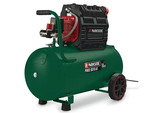 Parkside Druckluft Kompressor Kessel 50 L Silent PSKO 5010 A1