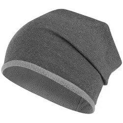 Smarilla Fleecemütze Wintermütze Beanie Kindermütze grau 50-52