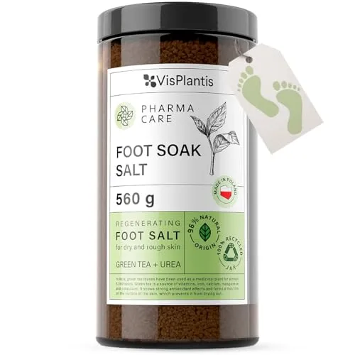 Vis Plantis Fußbad-Salz mit Grüntee & Urea