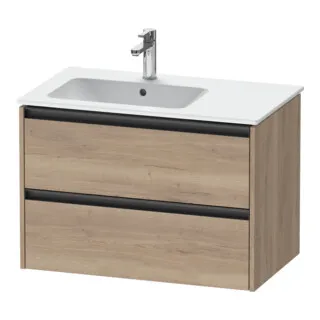 Duravit Ketho.2 Wandhängender Waschtischunterbau mit 2 Schubkästen
