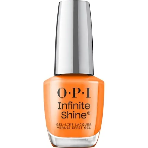 OPI What's Your Mannitude Collection Infinite Shine Langanhaltender Nagellack, Rollerbabe, Orange-Ton, 15 ml