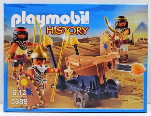 Playmobil Ägypter Soldaten & Feuer Balliste 5388 von PLAYMOBIL