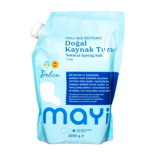Mayi Jodsalz, feingemahlen, 2kg, aus der Türkei