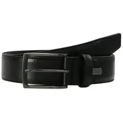 LLOYD Herren Gürtel 100 cm, Schwarz - Herren-Gürtel aus hochwertigem Echtleder, bietet perfekten Sitz und stilvolles Design für jeden Anlass.