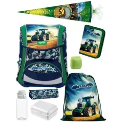 Familando Traktor Schulranzen Set für die 1. Klasse