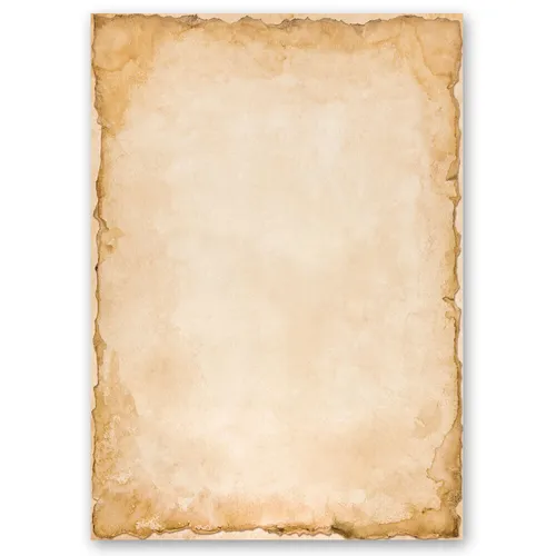 Briefpapier VINTAGE DIN A4 Format 50 Blatt