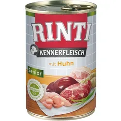 Rinti Hunde-Nassfutter Kennerfleisch Senior Huhn 400 g