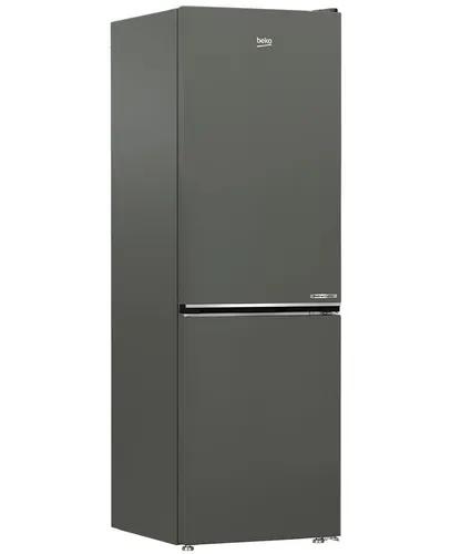 BEKO B7RCNE367HG Kühlgefrierkombination - Freistehende Kühlgefrierkombination mit 316 l Volumen und energieeffizienter Klasse B, ideal für große Haushalte und moderne Küchen in stilvollem Manhattan Gray.