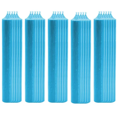 25x Stabkerze Tischkerze Wachskerze Durchgefärbt Tropffrei Kerze 180 x 22mm Set