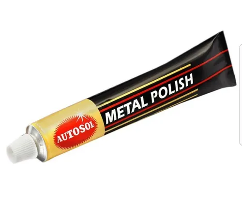 autosol metal polish Schleifpaste reinigen polieren Chrom für Schwammpuffer