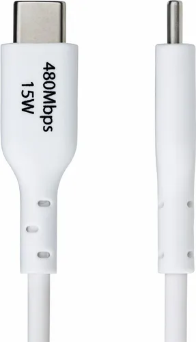 StarTech.com 3ft (1m) White USB-A to USB-C Charging Cable/Cord, M/M - USB-Kabel - USB (M) (USB2AC1MNCWHE)