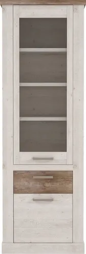 FORTE DURO Vitrine mit 1 Tür und Schublade