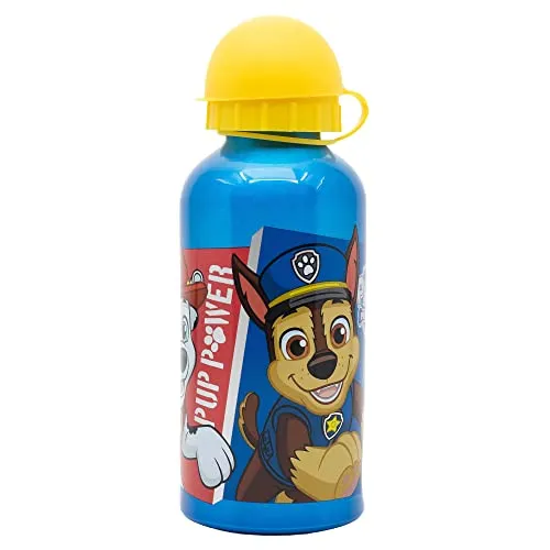 Stor 400 ML KINDER ALUMINIUM FLASCHE | PAW PATROL PUP POWER