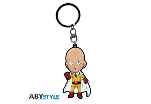ABYstyle Schlüsselanhänger ONE PUNCH MAN - Schlüsselanhänger PVC Saitama SD
