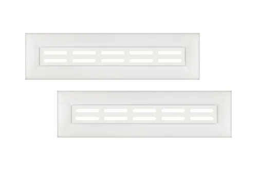 HEXIM Heizkörperverkleidung MDF & HDF - Dekorative Heizkörperabdeckung in Weiß 16x60 cm - Abzüge, Gitter & Belüftungen - Hochwertige Heizkörperverkleidung aus MDF & HDF, vereint Komfort und Ästhetik für moderne Innenräume.