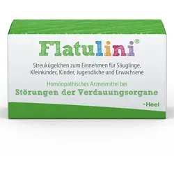 Flatulini Globuli - Praktische Globuli zur Unterstützung der Verdauung, ideal bei gelegentlichen Beschwerden wie Blähungen und Bauchkrämpfen. Für Kinder und Erwachsene geeignet.