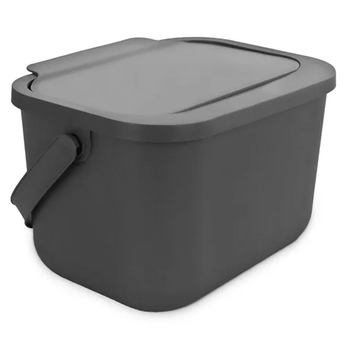 Bioabfallbehälter Bini Practic Filter 6L Grau 10100693