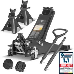 STAHLWERK Wagenheber Set 3t mit Unterstellböcken von STAHLWERK