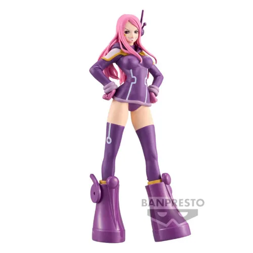 Banpresto DXF - Egghead - Jewelry Bonney Statue 16cm - Action- & Spielfiguren, detailreiche Statue von Jewelry Bonney aus One Piece, perfekt für Sammler und Fans!