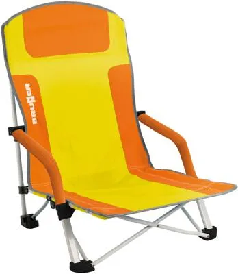 Brunner Bula Campingstuhl, orange/gelb von Brunner