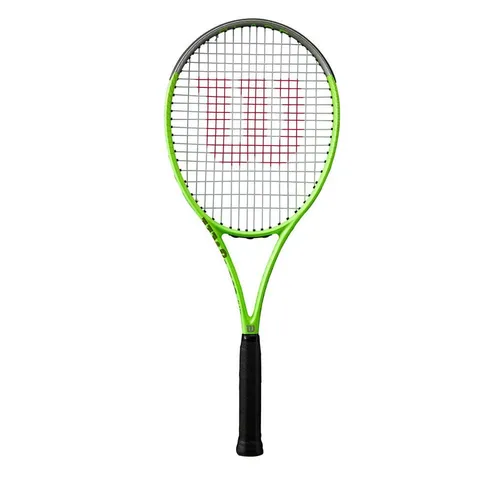 Wilson Tennisschläger BLADE FEEL RXT 105 RKT grün|schwarz L3 - Tennisschläger für Allroundspieler mit offenem Saitenbild für mehr Spin und Beschleunigung, ideal für vielseitiges Spiel.