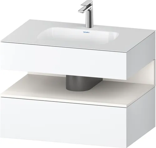 Duravit Qatego Einbauwaschtisch 800x550mm von Duravit