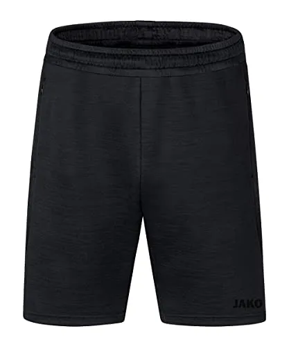 JAKO Short Challenge - Sportliche Shorts in Schwarz Meliert, Größe XXL, Unisex - Trainingsbekleidung in moderner Melange-Optik, ideal für Sport und Freizeit. Der sportive Schnitt sorgt für optimalen Tragekomfort und passt perfekt zu weiteren Styles der Challenge Linie.