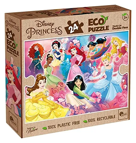 Liscianigiochi 91829 Disney Eco Puzzle Df Princess 24