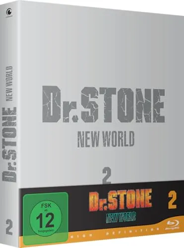 Dr. Stone - Staffel 3 - Part 2 - Blu-ray - Anime-Serie für Fans von Abenteuer und Wissenschaft, freigegeben ab 12 Jahren, spannende Fortsetzung der beliebten Geschichte.