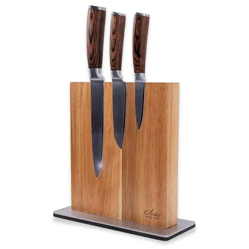 Wakoli EDIB 3-teiliges Damastmesser Set