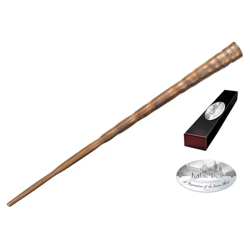 The Noble Collection - Harry Potter - Katie Bell Zauberstab - Sonstige Spielwaren, authentischer Zauberstab von Katie Bell, inklusive Namensclip und ca. 27 cm lang – perfekt für Sammler und Harry Potter Fans.