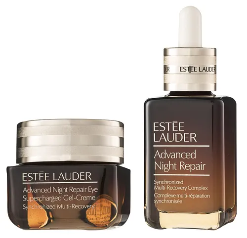 Estée Lauder Advanced Night Repair Set - Serum & Augencreme - Nachtpflege mit regenerierenden Eigenschaften. Enthält das revolutionäre Advanced Night Repair Serum für jugendliche Haut und eine Augencreme, die Linien reduziert und aufhellt.