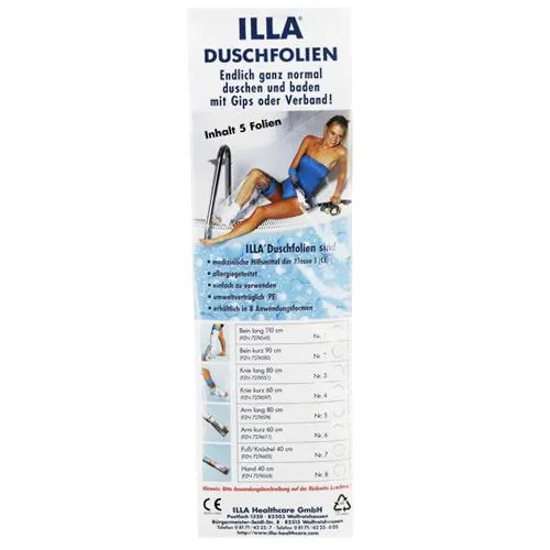 Produktbild ILLA® Duschfolien Bein lang - 110cm