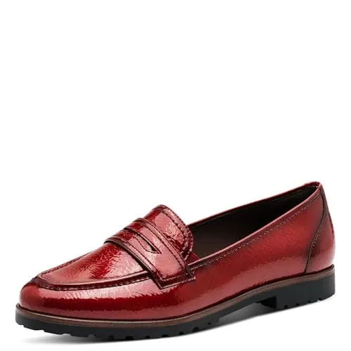 TAMARIS Slipper für Damen, Gr. 37, rot in rot von Tamaris