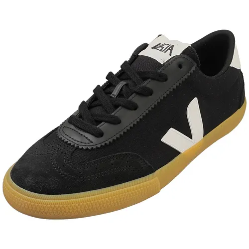 VEJA Herren Volley Sneaker Schwarz Weiß von VEJA