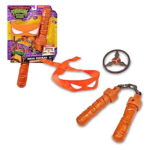 Ninja-Turtles, Kampfwaffen, Waffe des Helden, Michelangelo, Spielzeug für Kinder ab 4 Jahren, Giochi Preziosi, TU8063