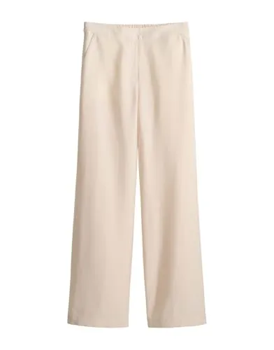 someday Damen Wide Leg Pants | CEVIL Soft Wide Leg Pants aus Lyocell Mix Natural Glaze, 34