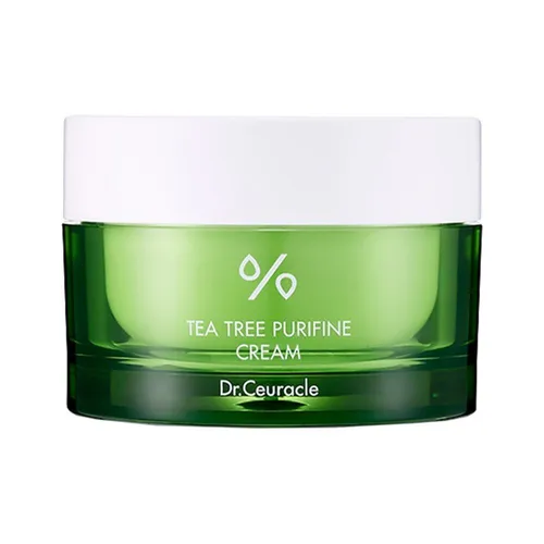 Dr.Ceuracle Tea Tree Purifine 30 Cleansing Foam 150ml - Gesichtscreme mit 80% Teebaumextrakt, ideal zur Beruhigung empfindlicher Haut und zur Bekämpfung von Unreinheiten, sorgt für langanhaltende Feuchtigkeit und ein optimales Hautbild.