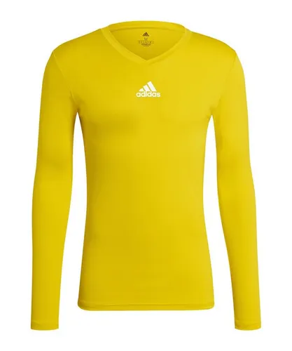 adidas Herren Team Base Sweatshirt, Tmyell, XXL EU in gelb von adidas
