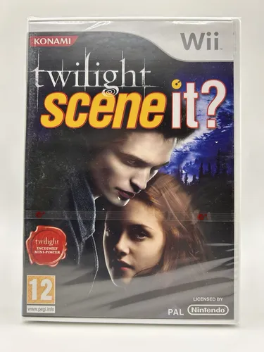 Nintendo WII PAL OVP Twilight Scene It - NEU NEW SEALED - Games, interaktives Quizspiel zum Film 'Twilight', ideal für Filmfans und Spielabende mit Freunden.