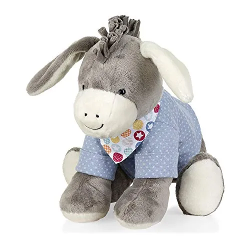 Sterntaler Spieltier Sternchen Emmi - Stofftier für Babys ab Geburt, niedlicher Esel mit weichem Material und idealen Greifmöglichkeiten, maschinenwaschbar für einfache Pflege.