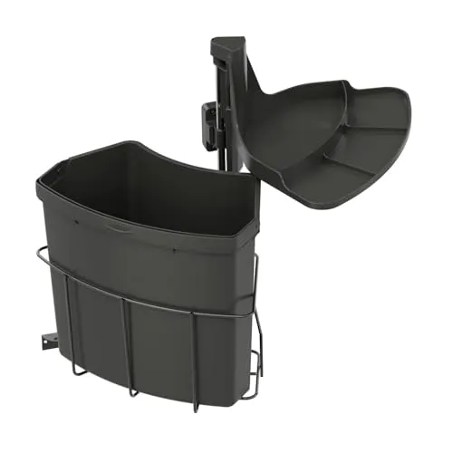 Schwenkeimer Abfallsammler Junior 18L - Praktischer Mülleimer für die Küche - Haushaltszubehör – Der schwenkbare Mülleimer mit 18 Litern Fassungsvermögen ist ideal für kleine Küchen und lässt sich einfach in Unterschränke ab 40cm Breite integrieren.