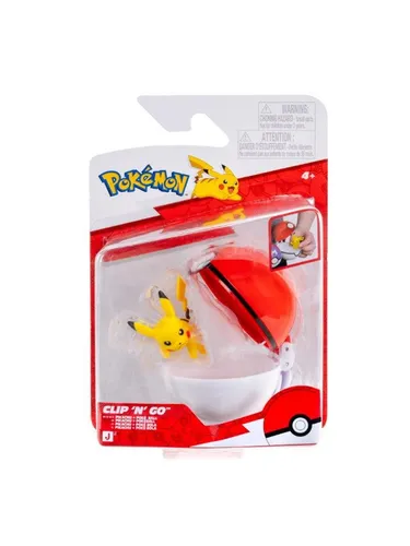CLIP N GO PIKACHU MIT POKE BALL von Pokémon