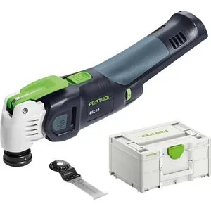 Festool VECTURO OSC 18 E-Basic Oszillierer Starlock 576591 - Multifunktionswerkzeuge mit bürstenlosem Motor für präzise Arbeiten, flexibel und ohne Akku – ideal für Profis und Heimwerker.