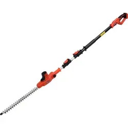 YATO Heckenschere 18 V - Teleskop und verstellbarer Winkel - Heckenschere mit 420 mm Klinge, ideal für hohe Hecken. Teleskopierbar bis 2,8 m und mit 60° verstellbarem Arbeitswinkel für präzisen Schnitt.
